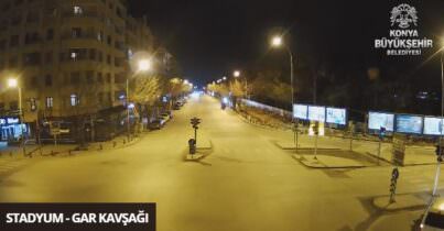 Konya Stadyum Gar Kavşağı Mobese izle