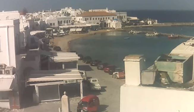 Mykonos Canlı izle Eski Liman Sahili
