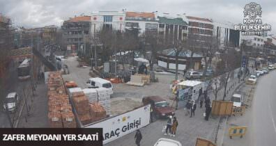 Zafer Meydanı Yer Saati Konya Canlı izle