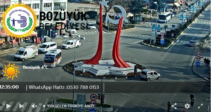 Bilecik Bozüyük Mobese Kameraları izle