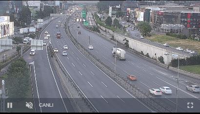 İstanbul Basın Ekspres Yolu Sefaköy Kavşağı Canlı Mobese