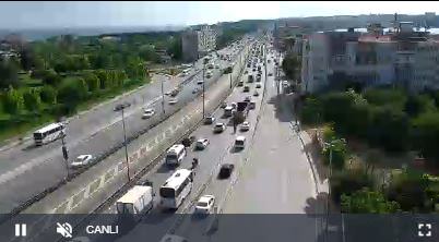 Küçükçekmece Kavşağı Mobese Kamerası HD İzle
