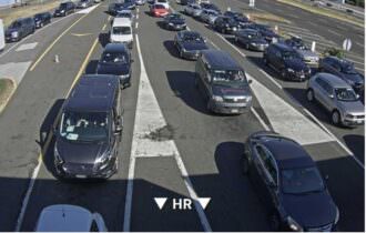 Bregana Kamere Hırvatistan Sınır Kapısı Canlı