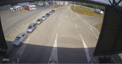 Sremska Raca Sırbistan Sınır Kapısı Canlı