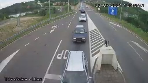 Trbusnica Sırbistan Sınır Kapısı Canlı izle