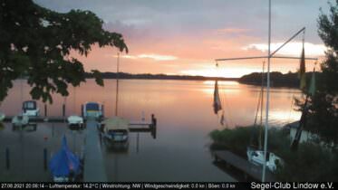 Yachthafen Lindow Gudelacksee Webcam Live