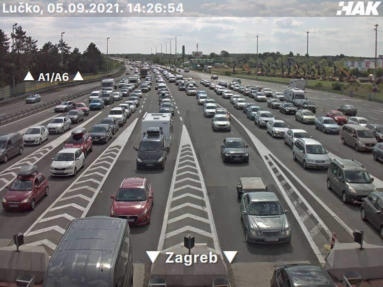 A1 Zagreb Dubrovnik Canlı Mobese izle