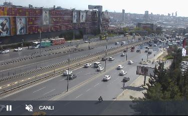 Beylikdüzü D100 Trafik Canlı Mobese izle