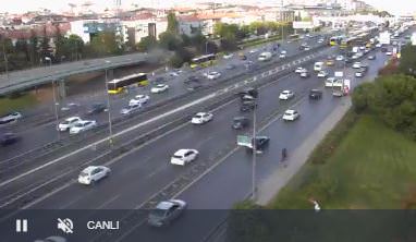 İncirli E5 Bakırköy D100 Canlı Mobese izle