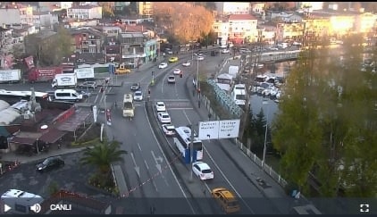 İstinye Sahil Yolu-Tarabya Canlı izle