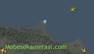 Sinop Havalimanı Canlı Uçuş Takibi