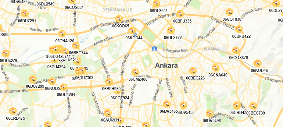 Ankara Yol Durumu Canlı Mobese izle