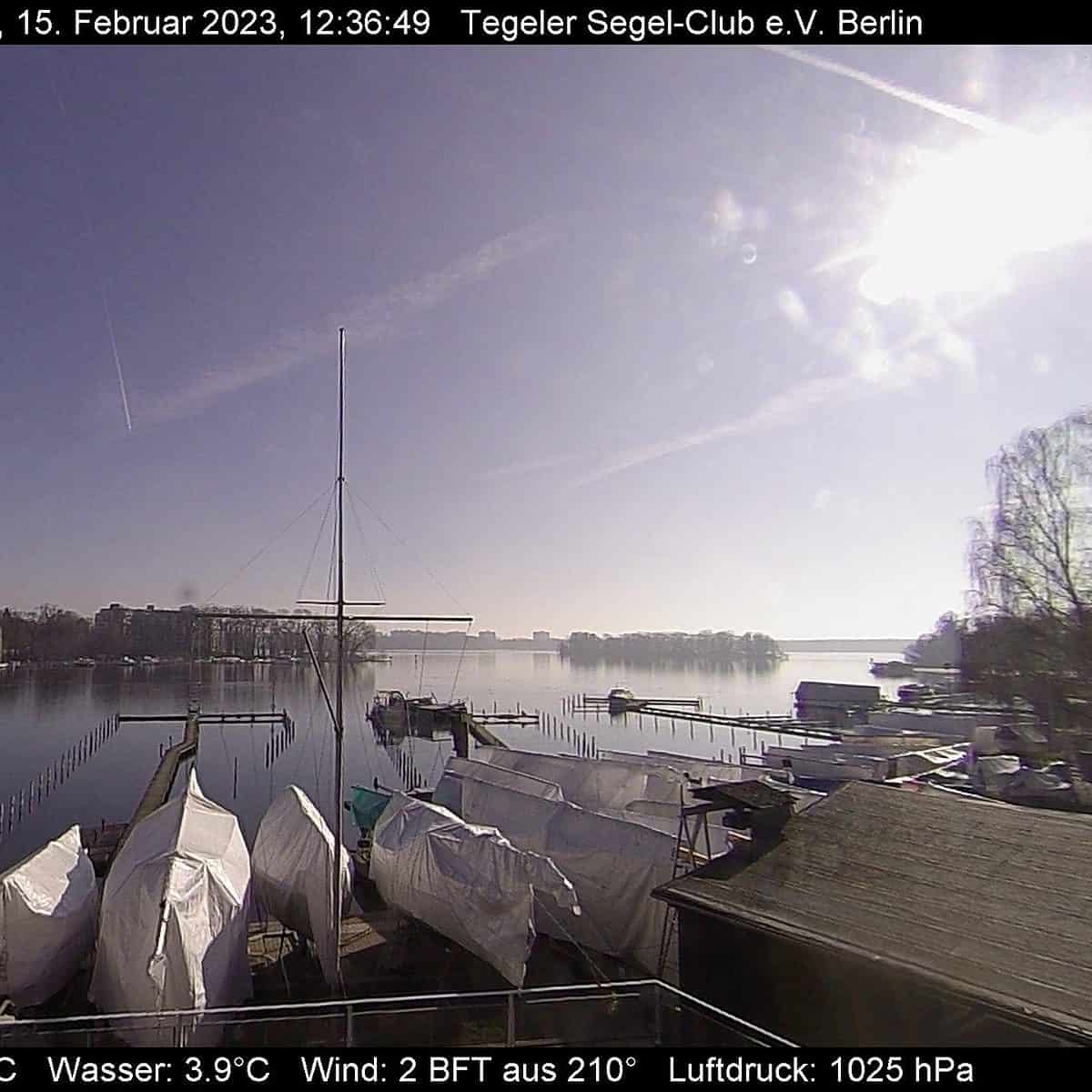 Berlin Tegel Gölü Canlı izle