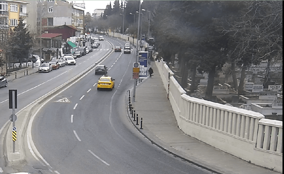 Karacaahmet Mezarlığı Canlı Mobese izle