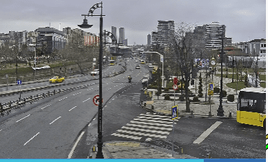 İstanbul Kağıthane IETT Garajı Mobese Kamerası