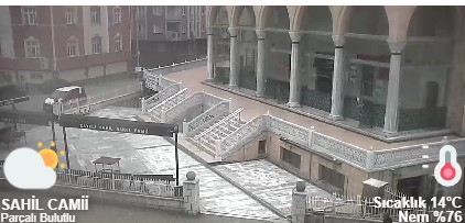 Rize Çayeli Sahil Cami Canlı Kamera izle
