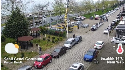 Rize Çayeli Sahili Mobese Canlı izle