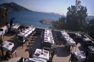 Korsan Fish Terrace Webcam in Kalkan Live