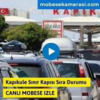 Kapıkule Sınır Kapısı Sıra Durumu Canlı izle