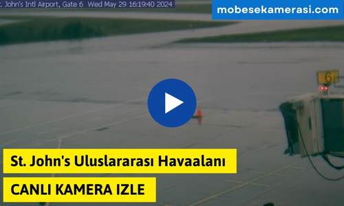 St. John’s Uluslararası Havaalanı Canlı Kamera izle