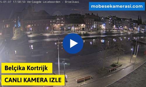 Belçika Kortrijk Canlı Kamera Panorama izle