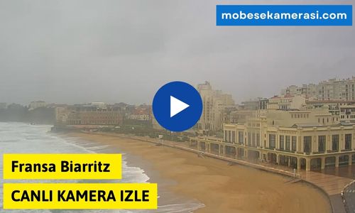 Fransa Biarritz Canlı Kamera Sahil izle