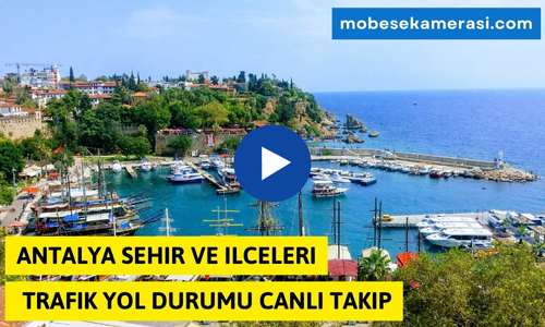 Antalya Manavgat Trafik Durumu Yol Yoğunluk Haritası