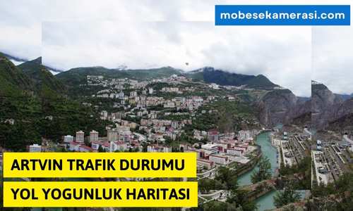 Artvin Arhavi Trafik Durumu Yol Yoğunluk Haritası