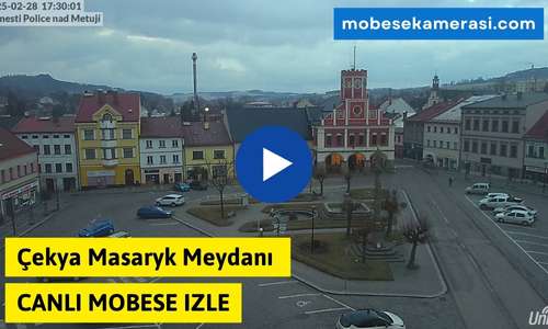 Çekya Masaryk Meydanı Canlı Mobese izle