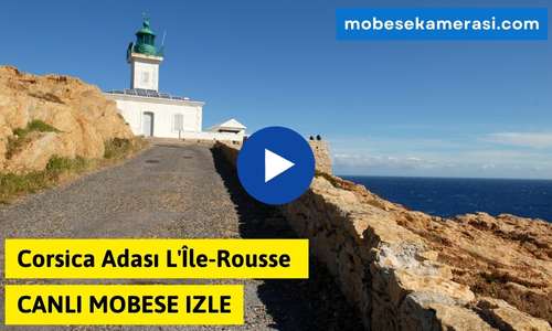 Corsica Adası L’Île-Rousse Canlı Kamera izle