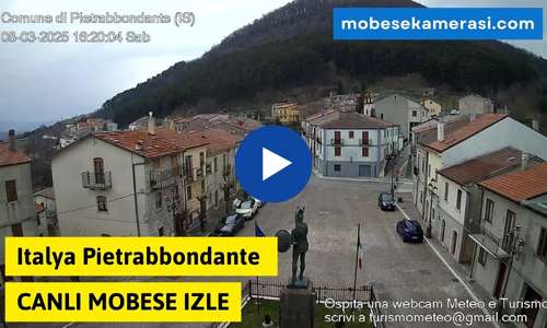 Italya Pietrabbondante Canlı Kamera izle